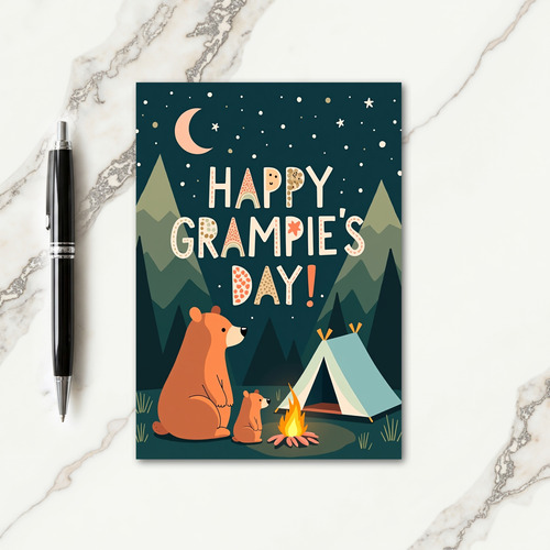 Sweet Fathers Day Night Card