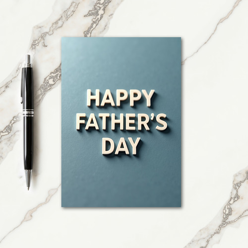 Sweet Fathers Day Photo Card