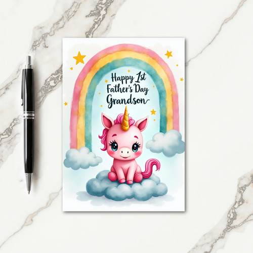 Sweet Fathers Day Pony Card