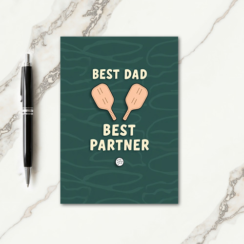 Sweet Fathers Day Rackets Card