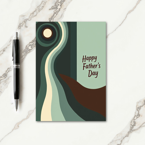 Sweet Fathers Day River Card
