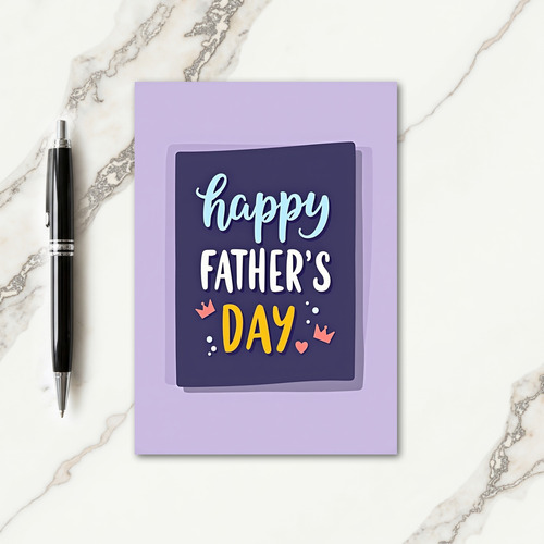 Sweet Fathers Day Scene Card
