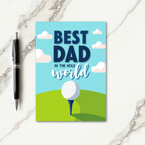 Sweet Fathers Day Scenic Card