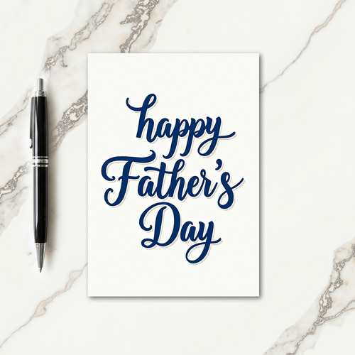 Sweet Fathers Day Script Card