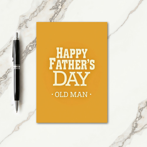 Sweet Fathers Day Serif Type Card