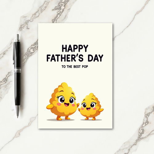 Sweet Fathers Day Shapes Card