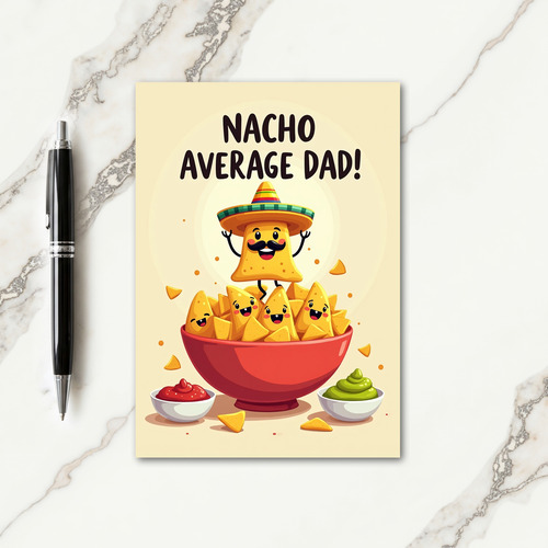 Sweet Fathers Day Snack Card
