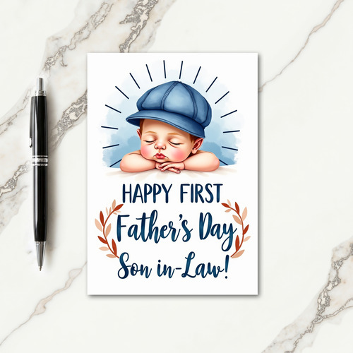 Sweet Fathers Day Son Card