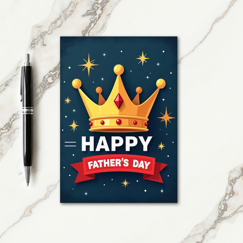 Sweet Fathers Day Star Card