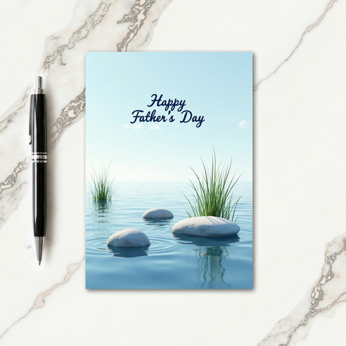 Sweet Fathers Day Stones Card