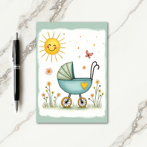 Sweet Fathers Day Sunlit Card
