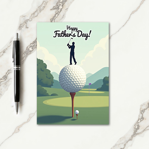 Sweet Fathers Day Swing Card