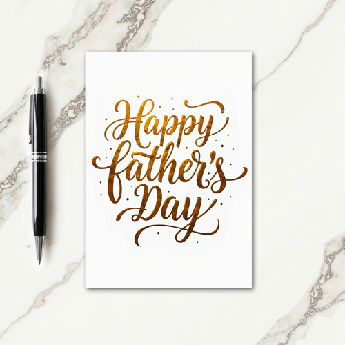 Sweet Fathers Day Text Card