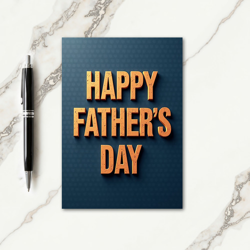 Sweet Fathers Day Textured Card
