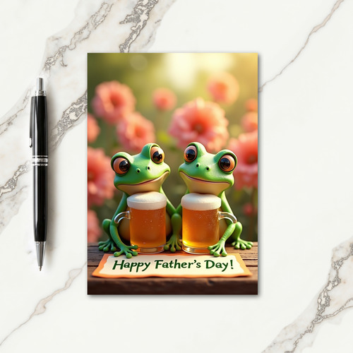 Sweet Fathers Day Toasts Card