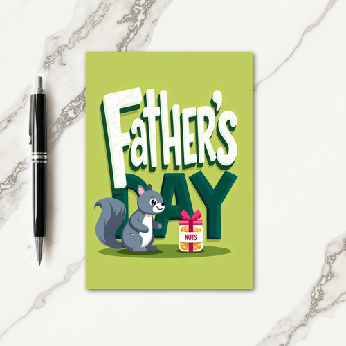 Sweet Fathers Day Treat Giving Card