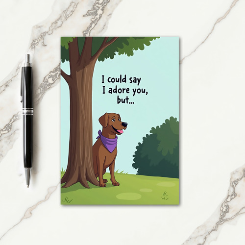 Sweet Fathers Day Tree Peek Card