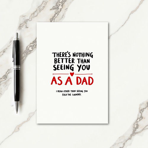 Sweet Fathers Day Typeface Card