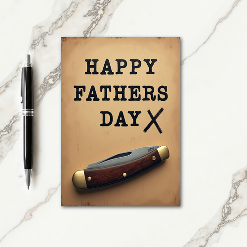 Sweet Fathers Day Utility Card
