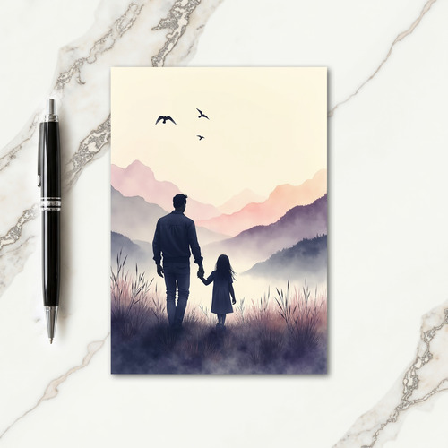 Sweet Fathers Day Vista Card