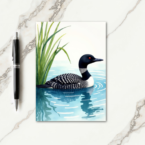 Sweet Fathers Day Water Bird Card