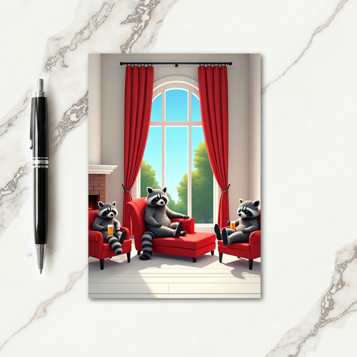 Sweet Fathers Day Window View Card