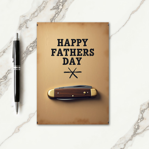 Sweet Fathers Day Workbench Card