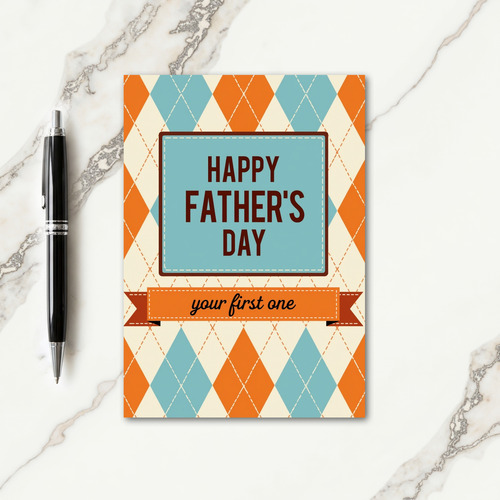 Sweet Fathers Day Woven Card
