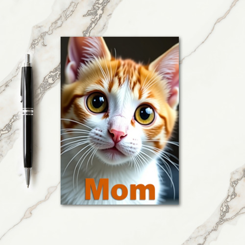 Sweet Feline Moms Day Card