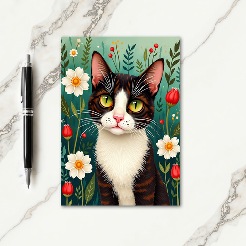 Sweet Feline Portrait Card