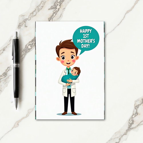 Sweet First Mother Day Card