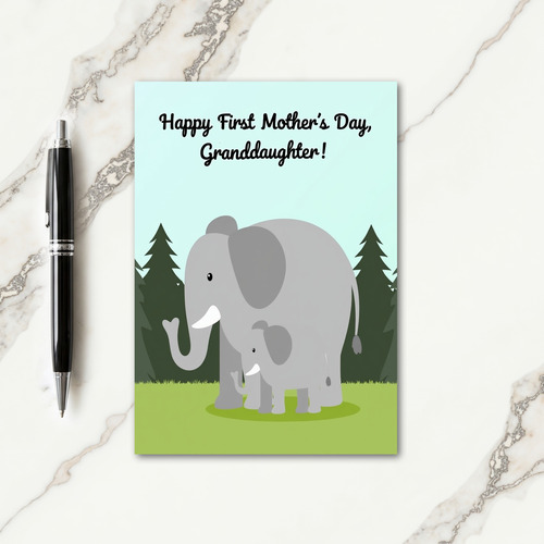 Sweet First Mothers Day Art Card