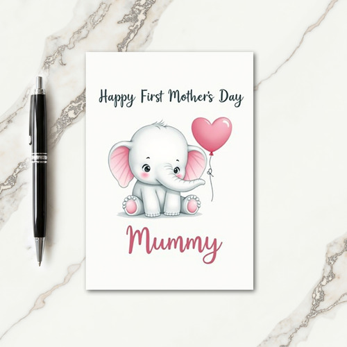 Sweet First Mothers Day Baby Card