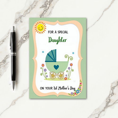 Sweet First Mothers Day Daughter Card