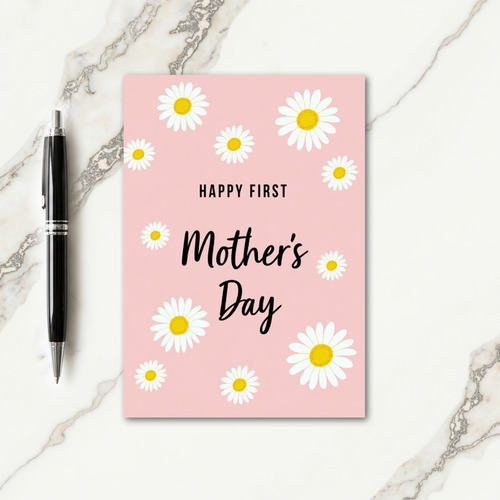 Sweet First Mothers Day Floral Card