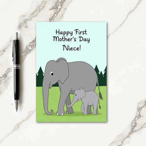 Sweet First Mothers Day Niece Card