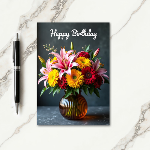 Sweet Floral Bouquet Card