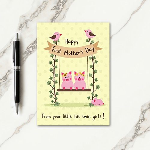 Sweet Floral Family Card