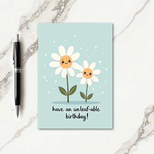 Sweet Flower Friends Card