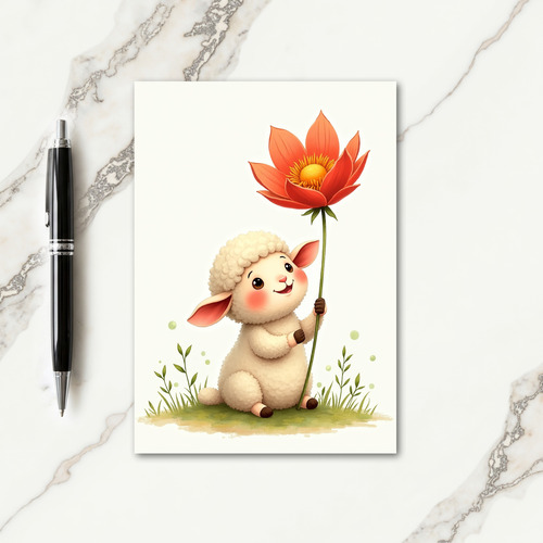 Sweet Fluffy Creature Card