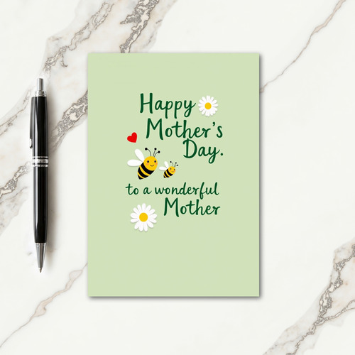 Sweet Flying Creatures Mothers Day Card