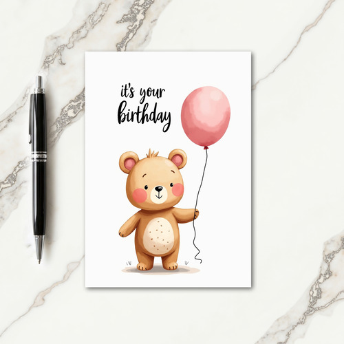 Sweet Forest Birthday Card