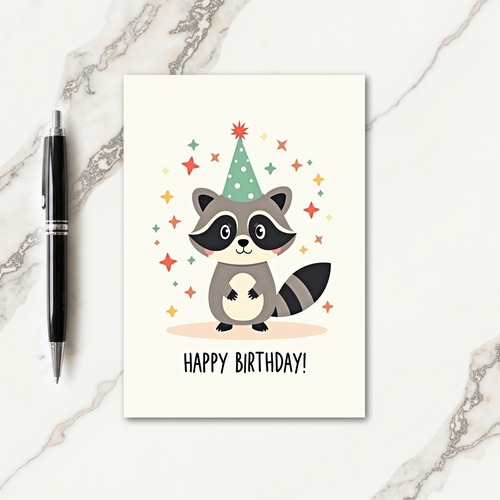Sweet Forest Creature Birthday Card
