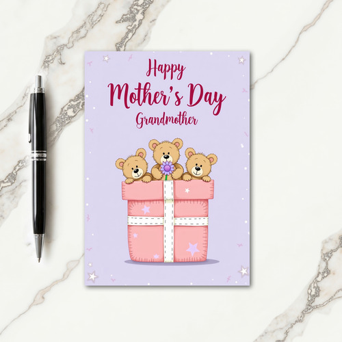 Sweet Fuzzy Friends Day Card