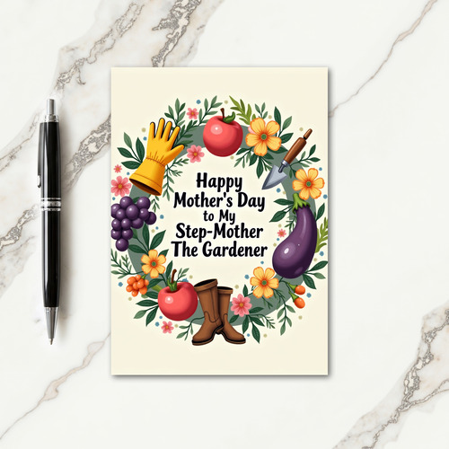 Sweet Gardener Mothers Day Card