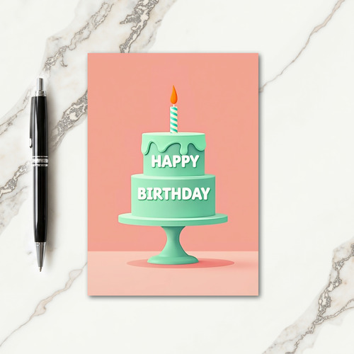 Sweet Glaze Birthday Card