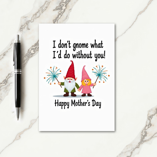 Sweet Gnomie Mothers Day Card