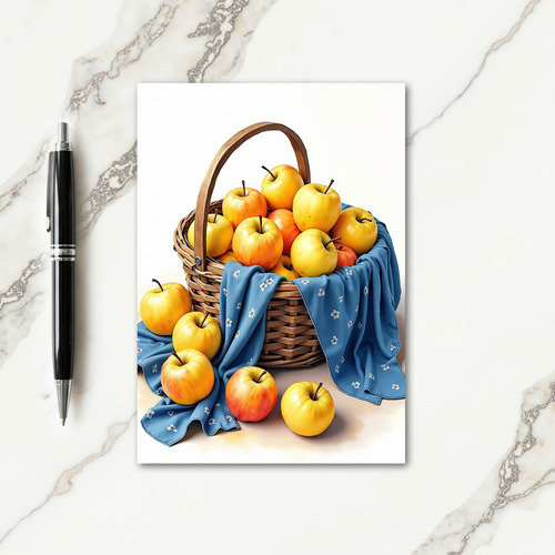 Sweet Golden Apple Card