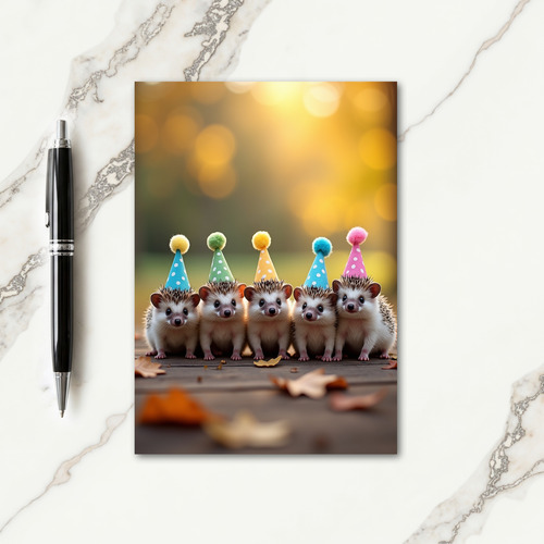 Sweet Golden Hour Animals Card
