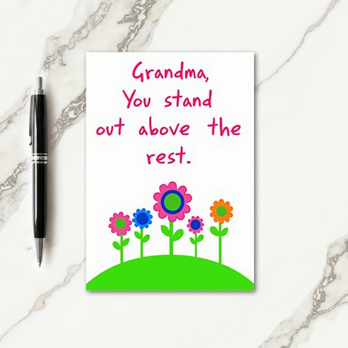 Sweet Grandma Mothers Day Graphic Card